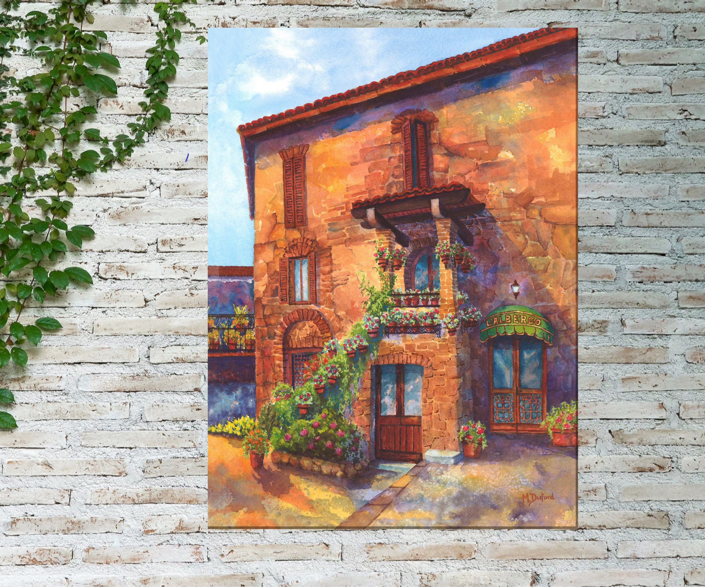 Red Barrel Studio® L'albergo Outdoor Wall Decor Wayfair