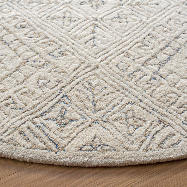 Union Rustic Frederic Handmade Wool Ivory/Beige Rug | Wayfair