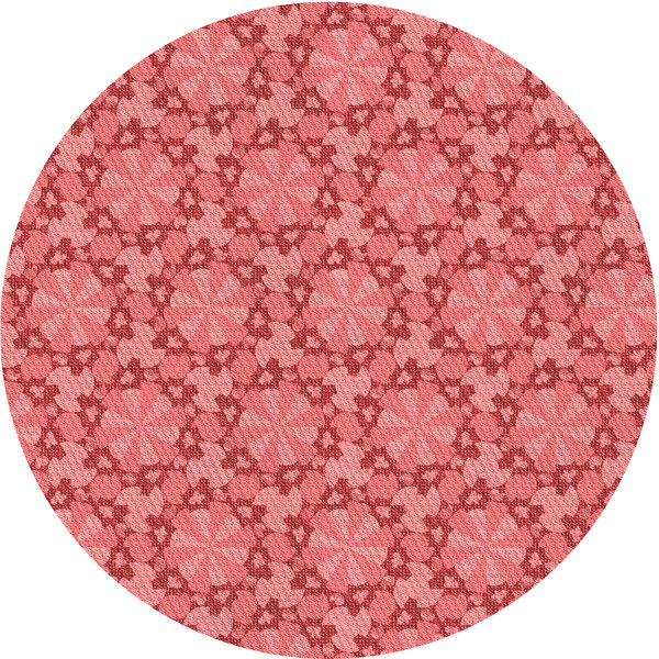 Bless international Wool Pink/Red Rug | Wayfair
