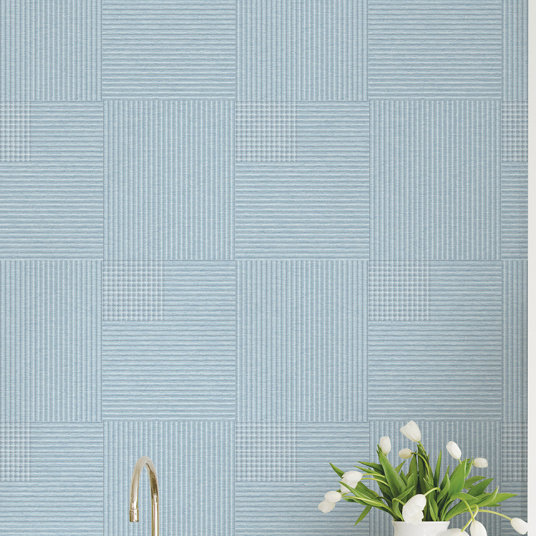 Wrought Studio Lam Geometric Wallpaper Wayfair