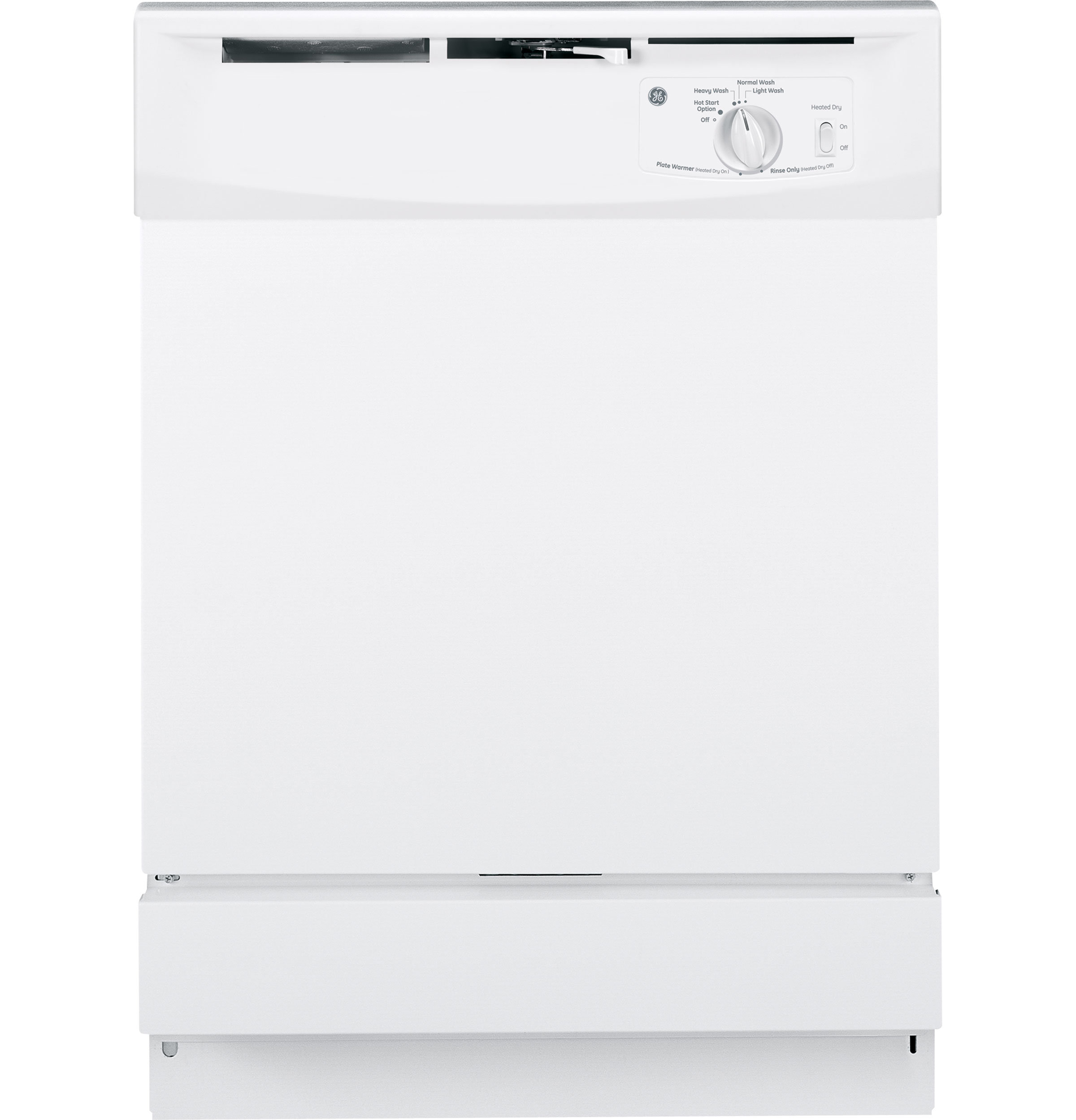 GE Appliances 24" 64 Decibel dBA BuiltIn Dishwasher with Adjustable