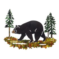 CUTE!! Alaska 3D Polyresin Christmas Ornament Bear Climbing Mountain 