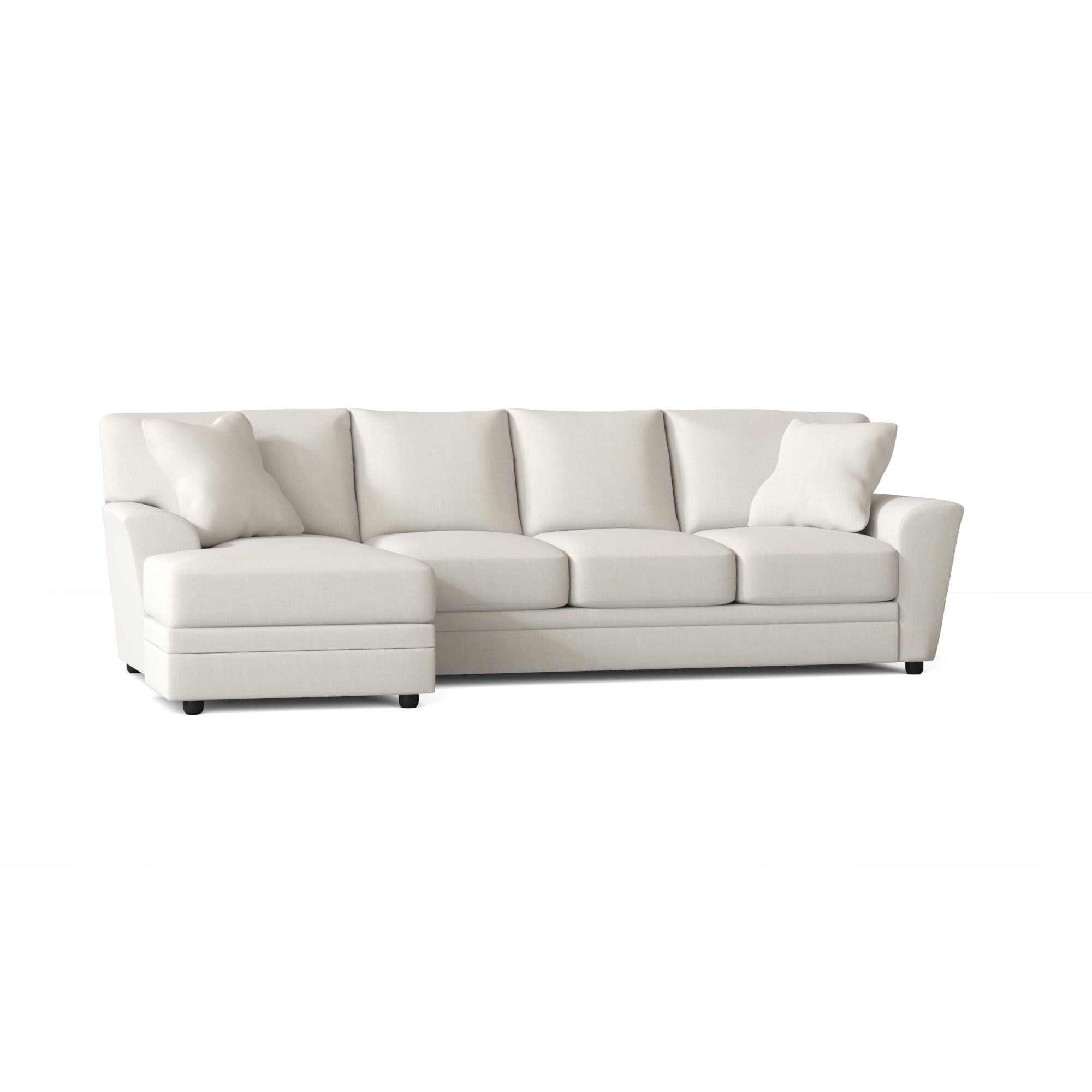 Gerrald 124″ Wide Sofa & Chaise