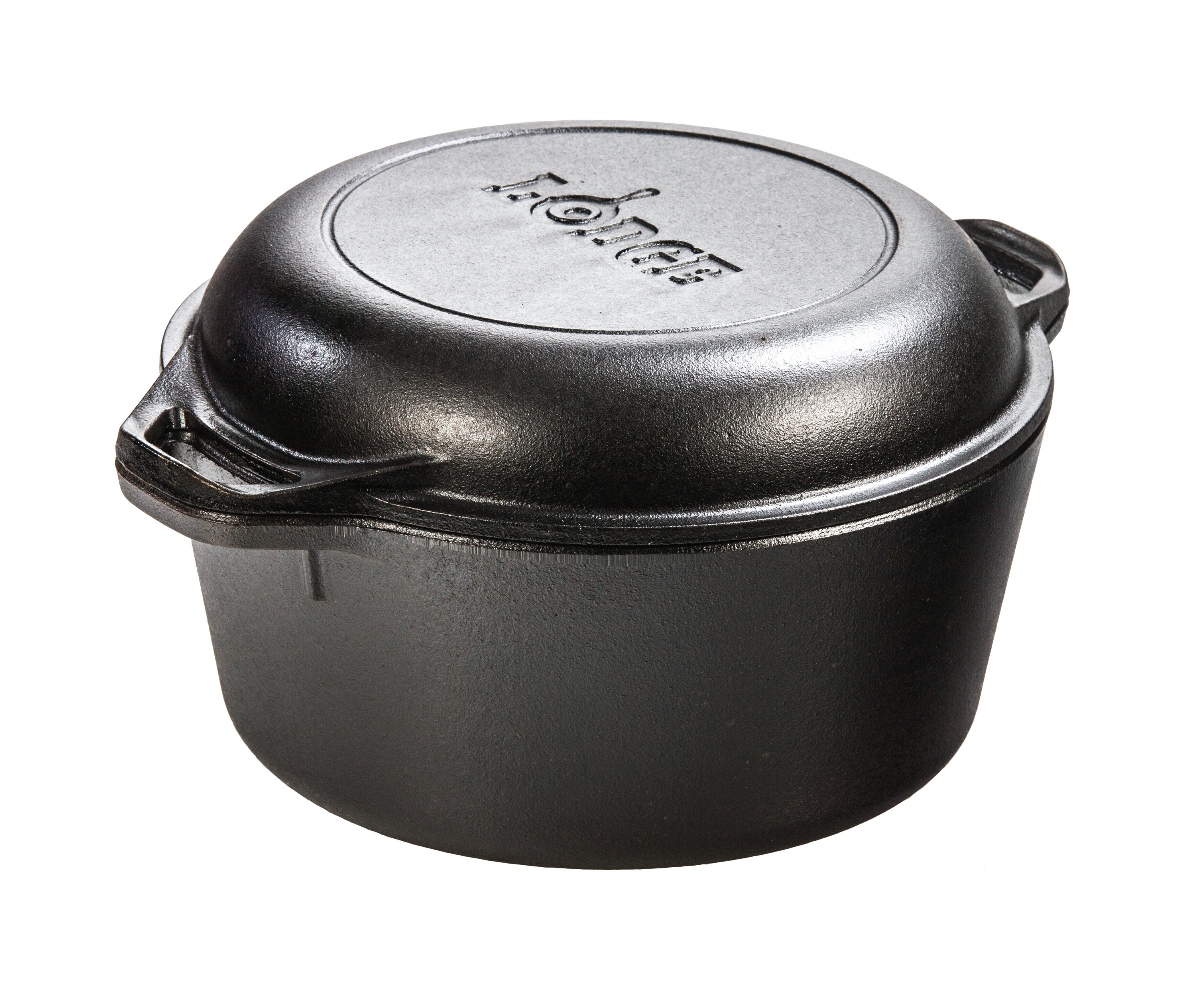 Lodge 5 Quarts qt. Cast Iron Round Dutch Oven & Reviews Wayfair