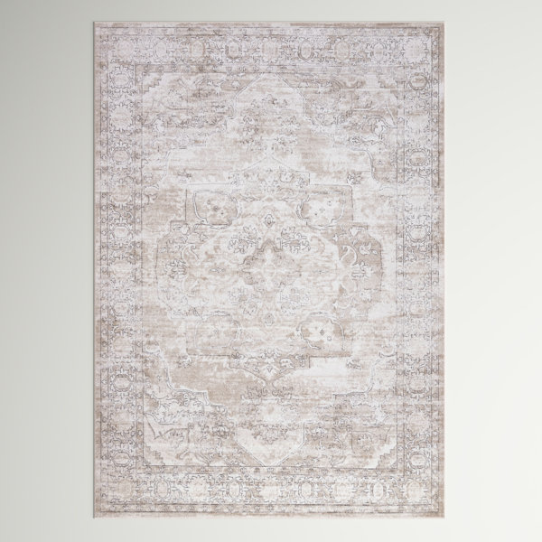 Sand & Stable Cantey Performance Ivory Rug & Reviews | Wayfair