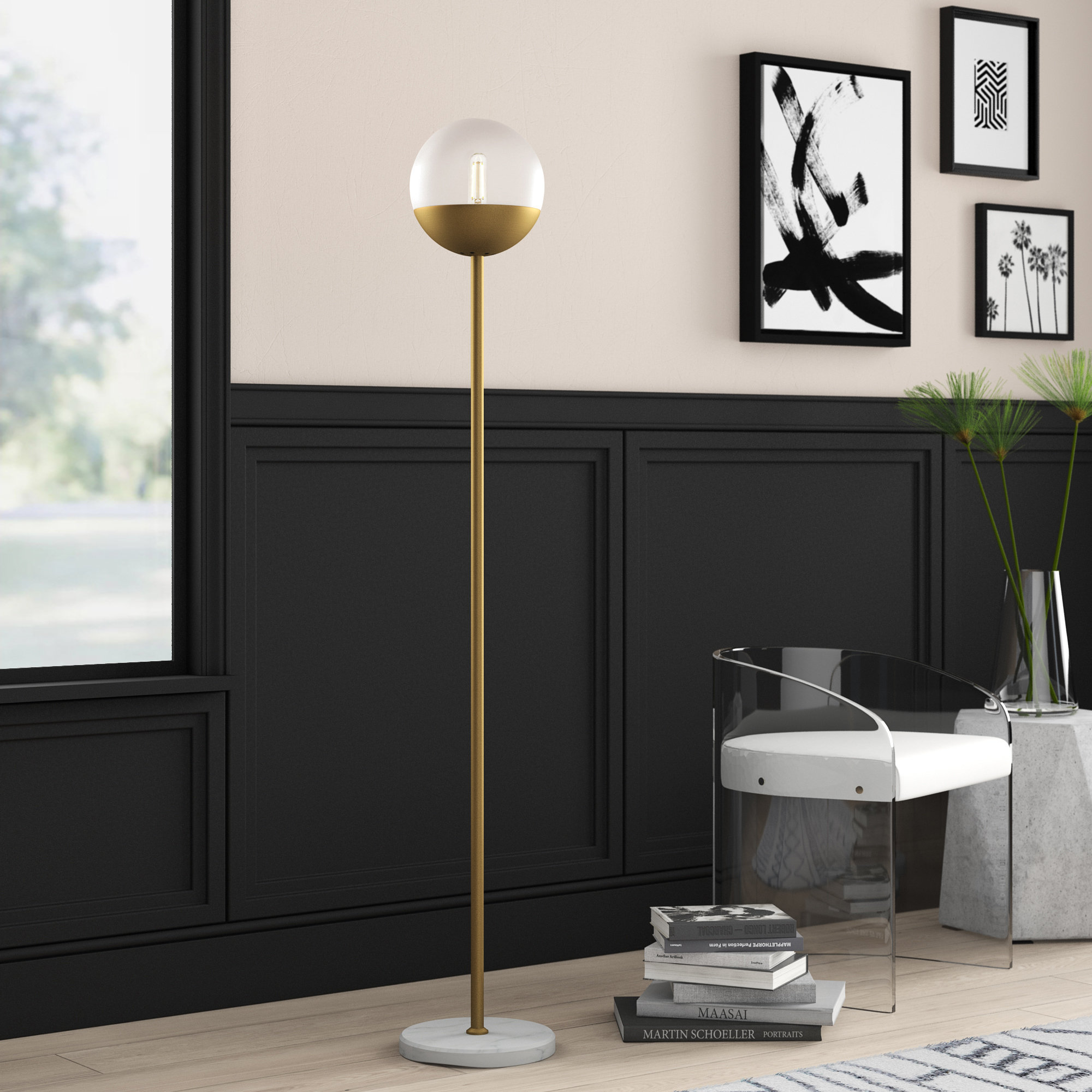 Mercury Row® Yearby 62" Novelty Floor Lamp & Reviews Wayfair Canada