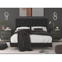Deals on Etta Avenue Ossabaw Upholstered Standard 3 Piece Bedroom Set