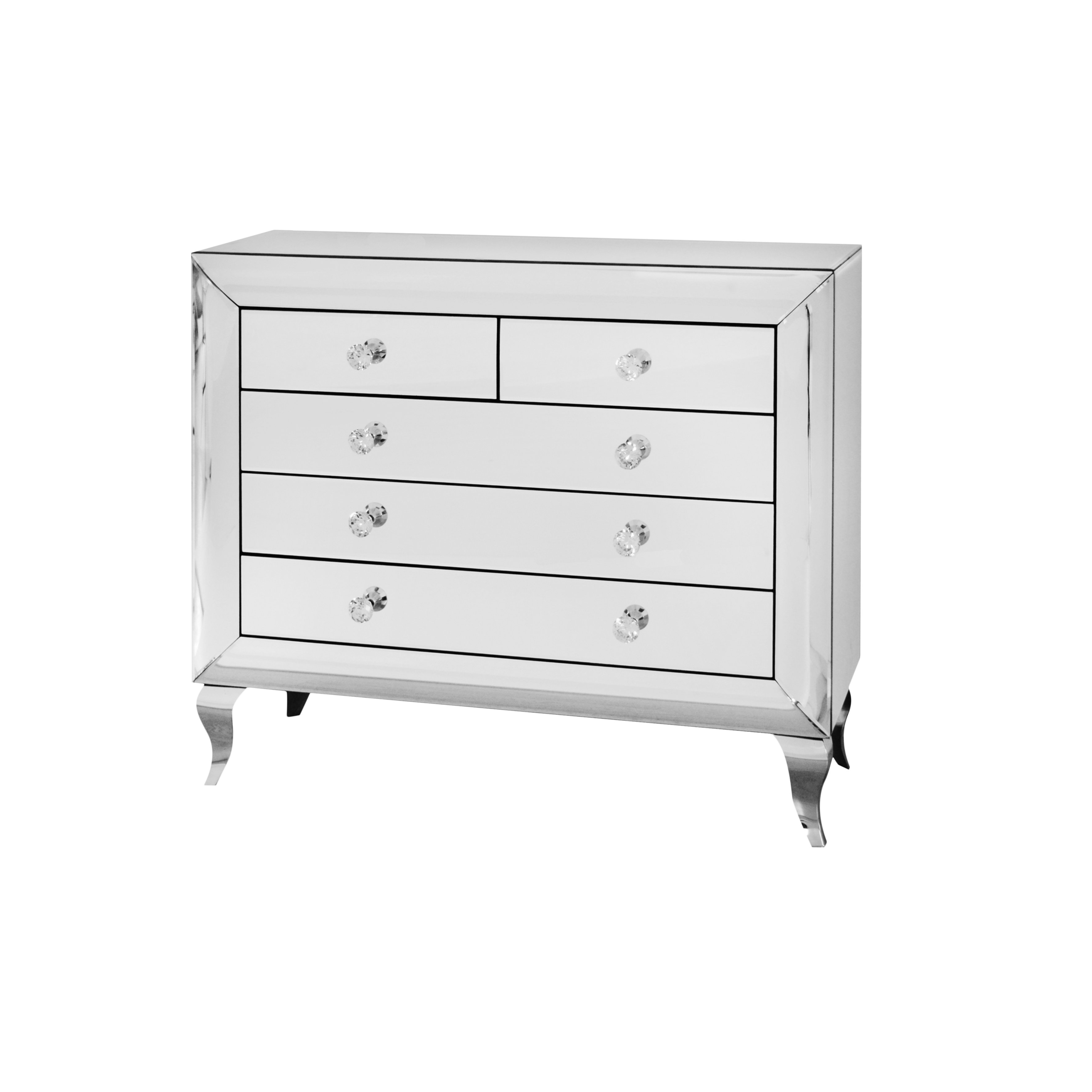 Mercer41 Bronstein 5 Drawer Chest of Drawers Wayfair.co.uk