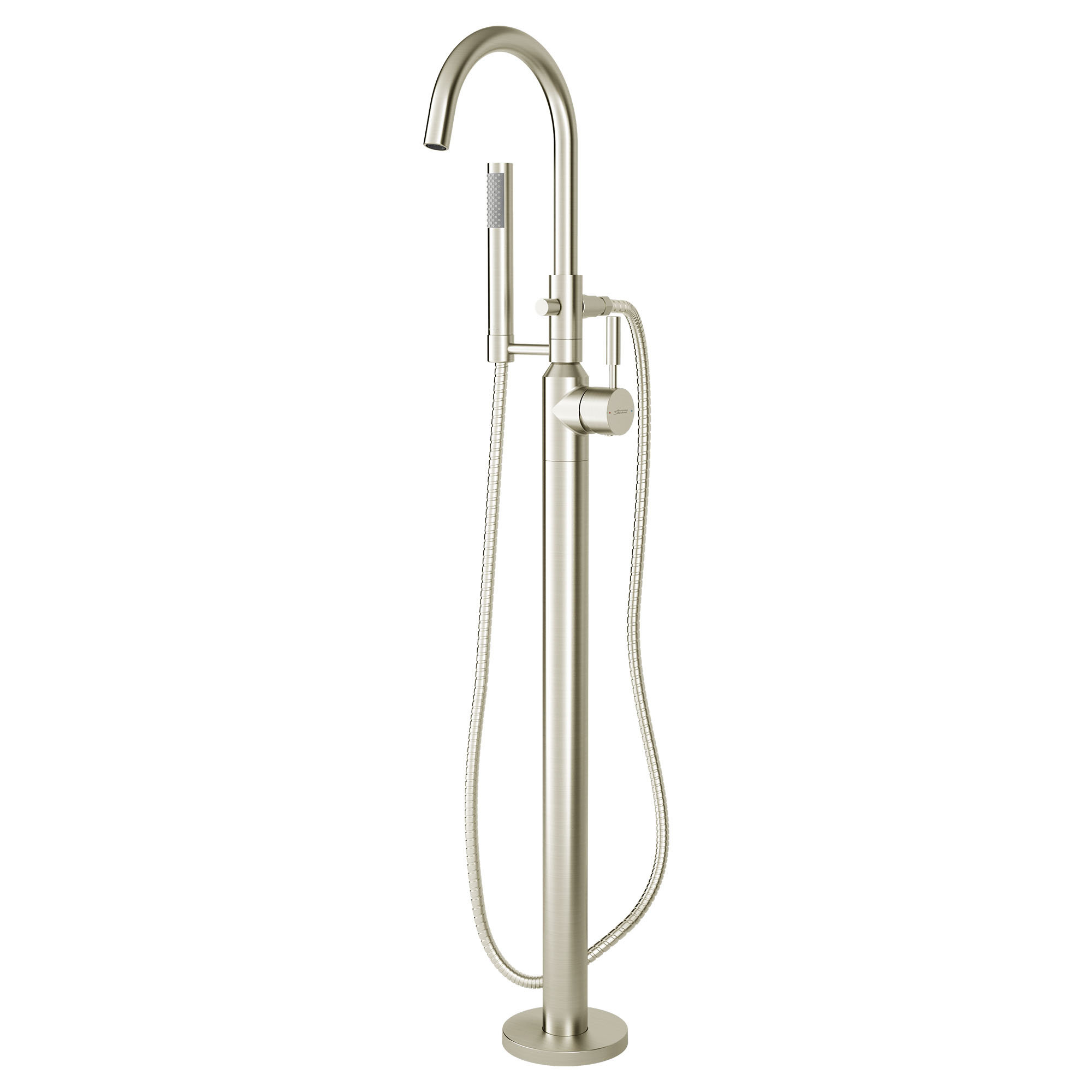 American Standard Cadet Single Handle Floor Mounted Freestanding Tub