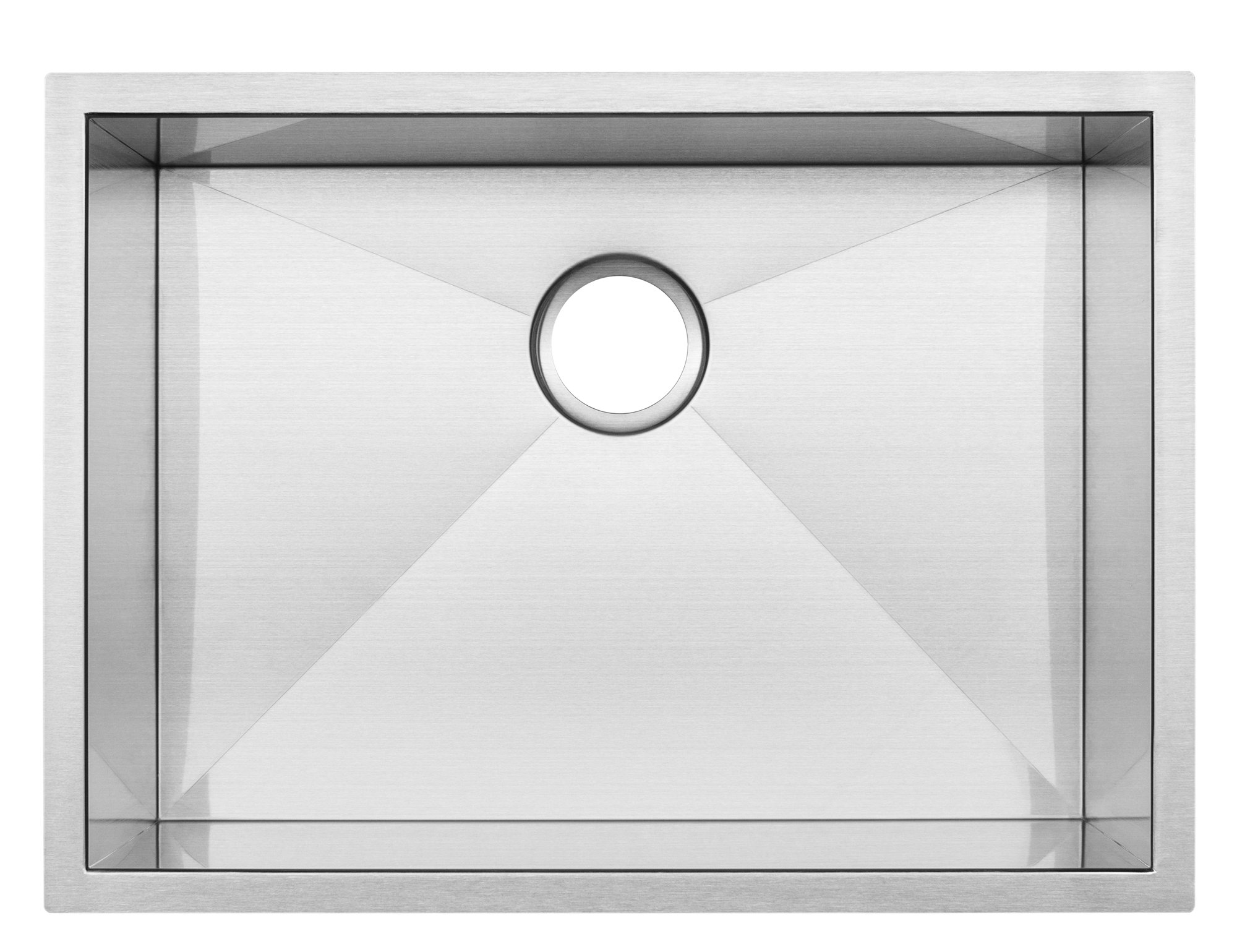 Ticor Sinks Pacific Series 19'' W Single Bowl Stainless Steel