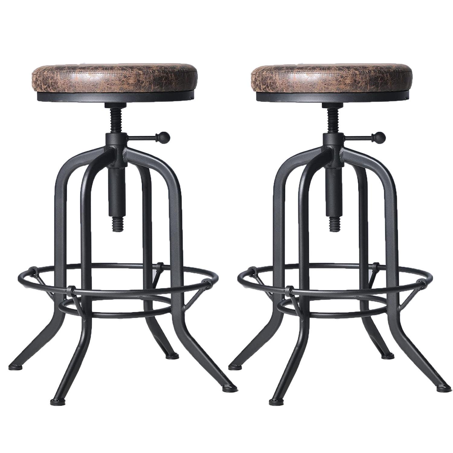 Williston Arefa Swivel Adjustable Height Bar Stool Wayfair