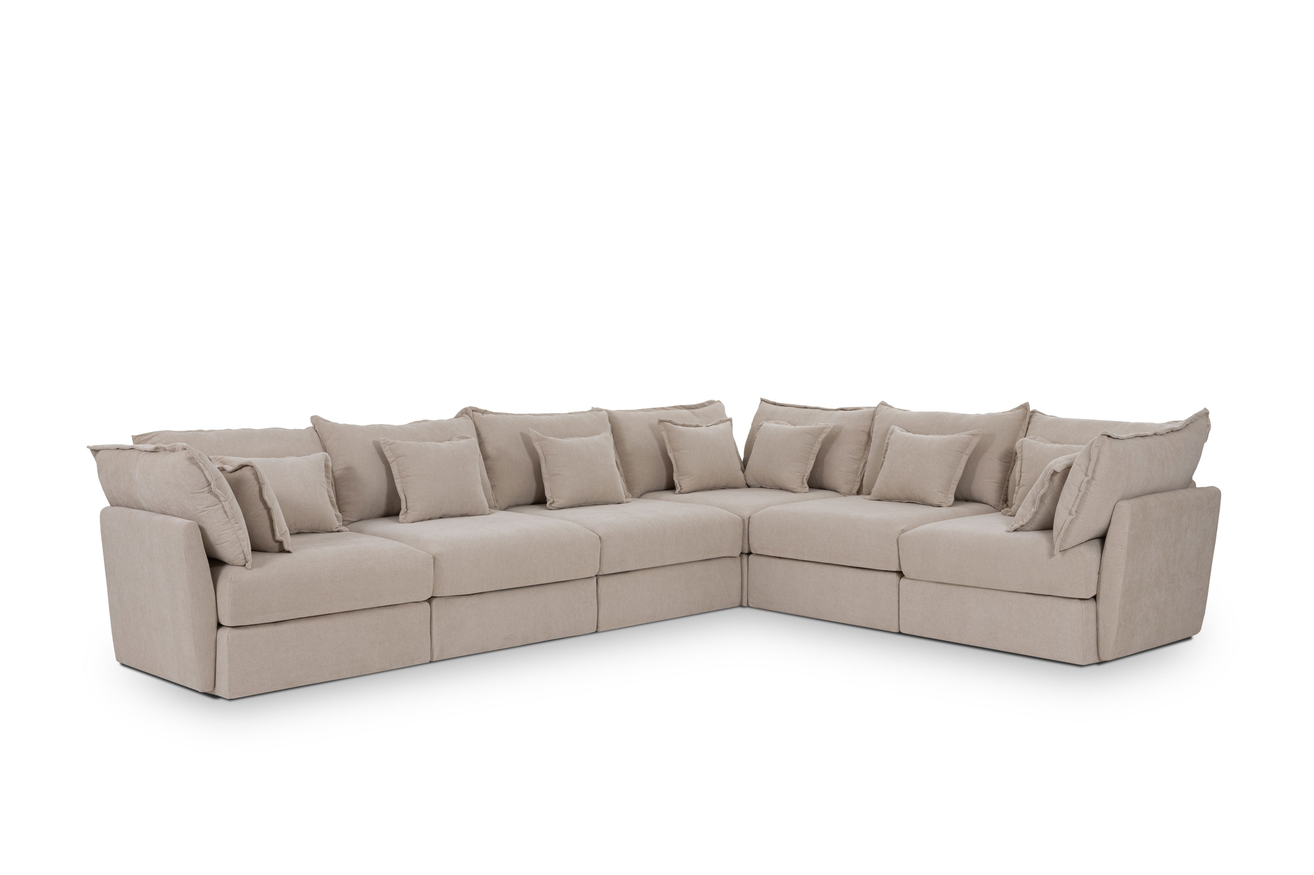 Home Sectionals 9 Piece Upholstered Sectional Wayfair