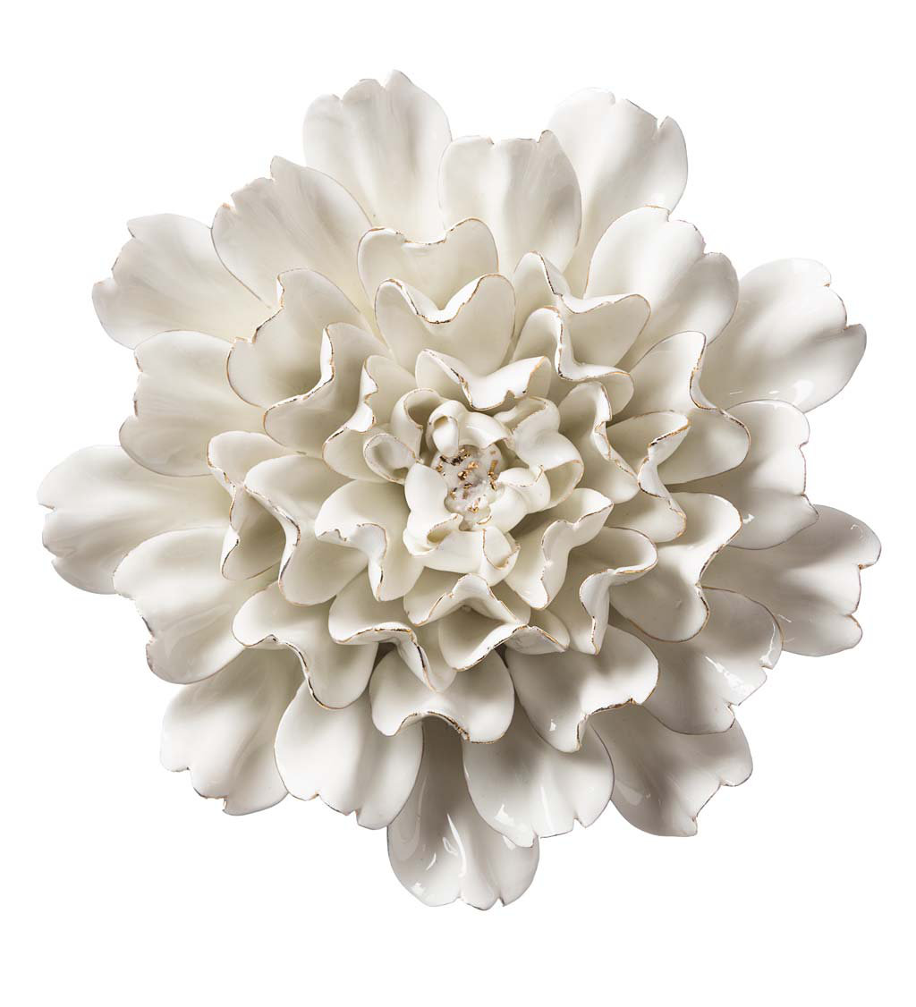 Dakota Fields Ceramic Flowers Wall Décor & Reviews Wayfair