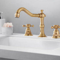 Antique Brass Bathroom Sink Faucets You'll Love in 2022