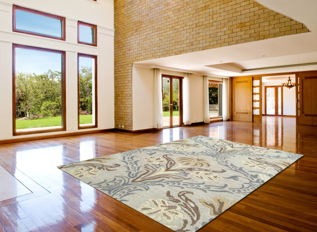 Astoria Grand Soraya Handmade Wool Cream Rug | Wayfair
