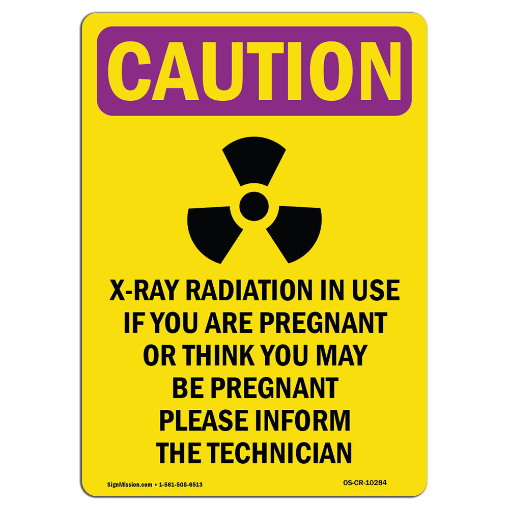 SignMission X-Ray Radiation Sign | Wayfair