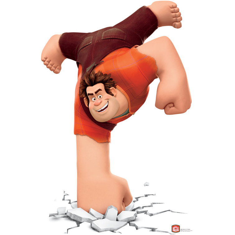 Advanced Graphics Wreck It Ralph Slam Disney S Wreck It Ralph Cardboard Standup Reviews Wayfair
