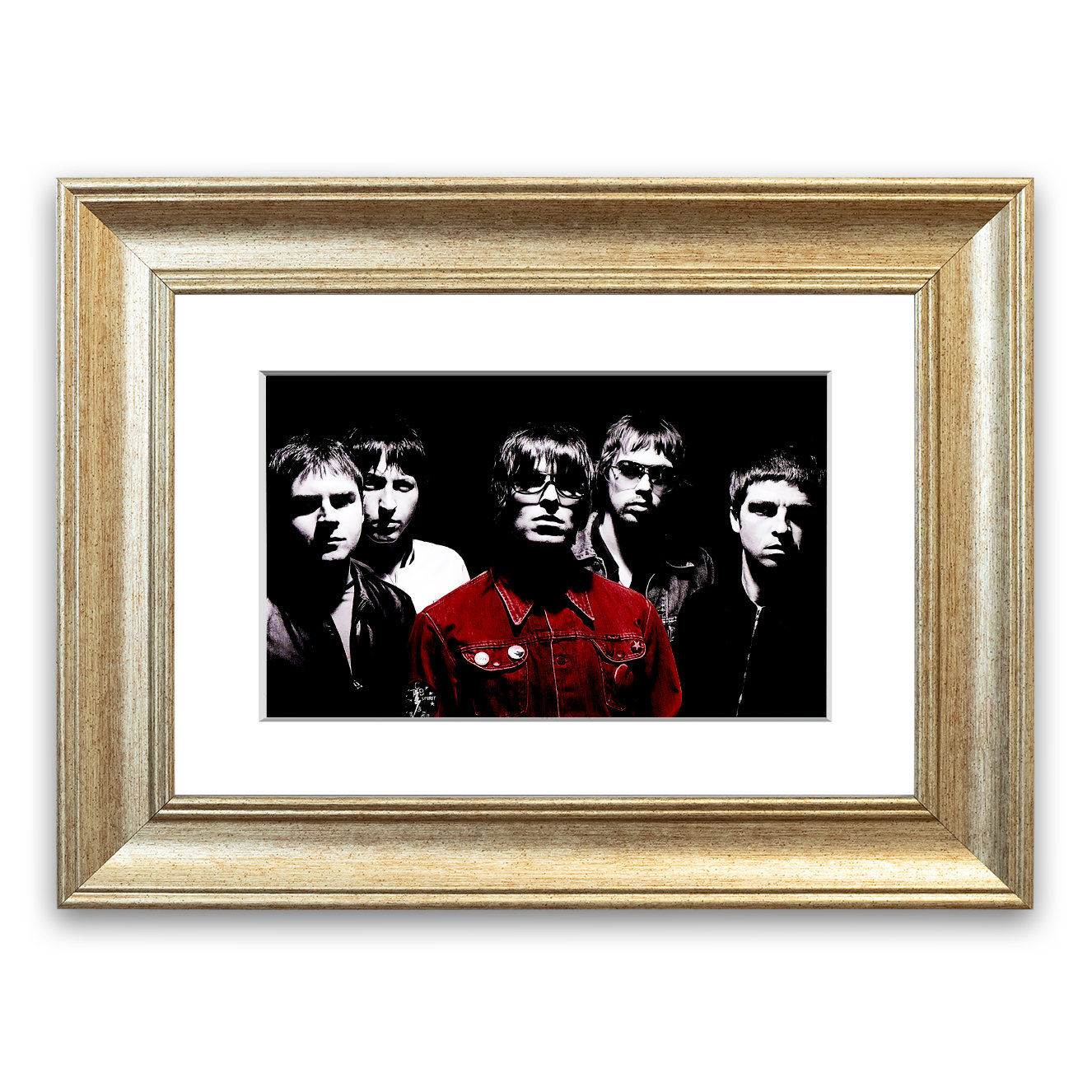 East Urban Home Oasis Liam Red Coat B~W 