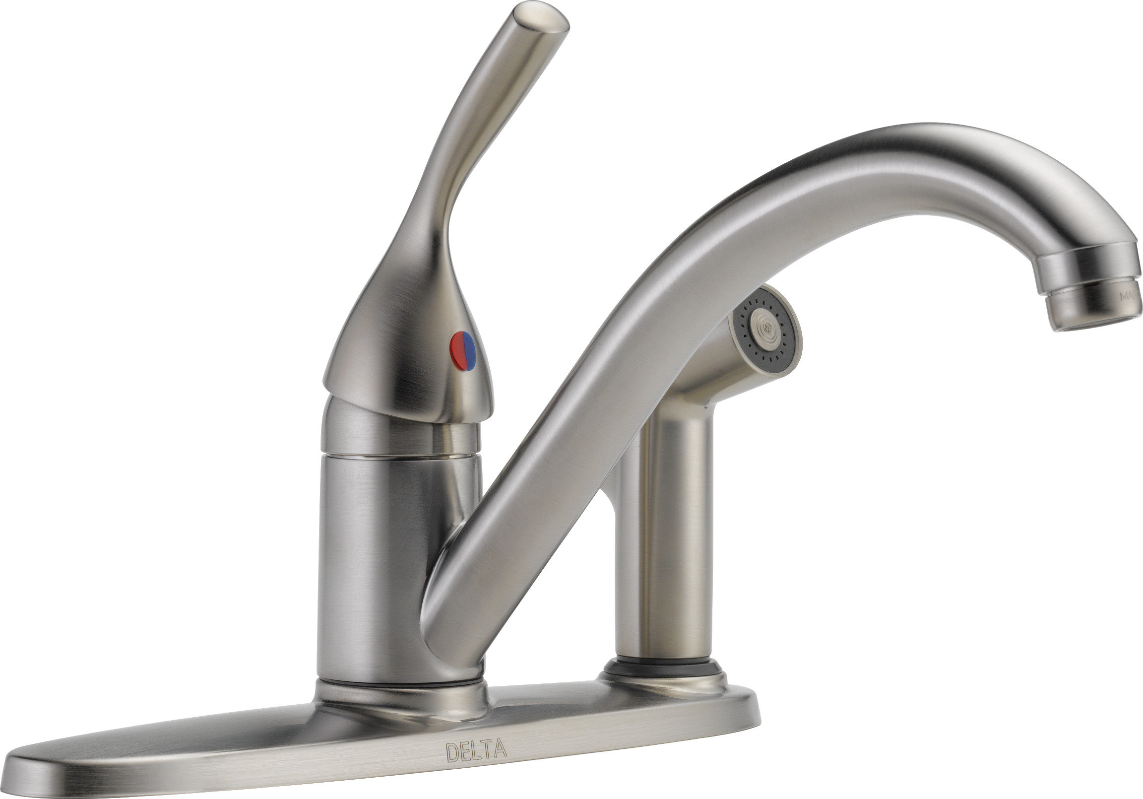 Delta Classic Kitchen Faucet with Side Spray & Reviews | Wayfair