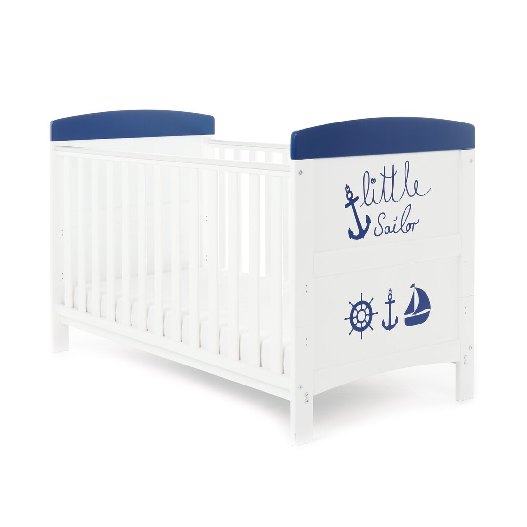 Obaby Grace Inspire Baby Cot Bed - Little Sailor