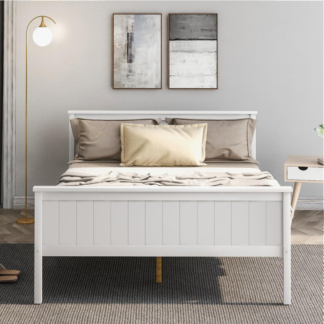 Raunds Single Bed Frame white