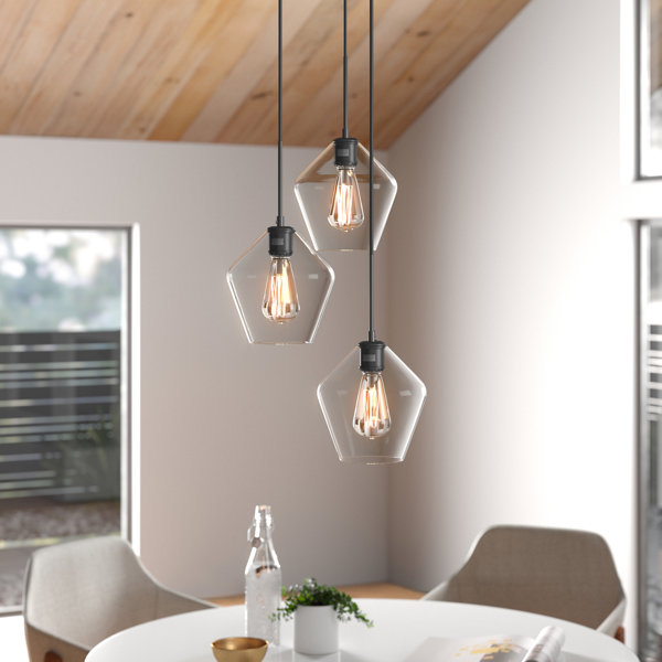 1-Light Portable Hanging Plug-In Pendant White Shade Swag Hooks Ceiling Lamp 