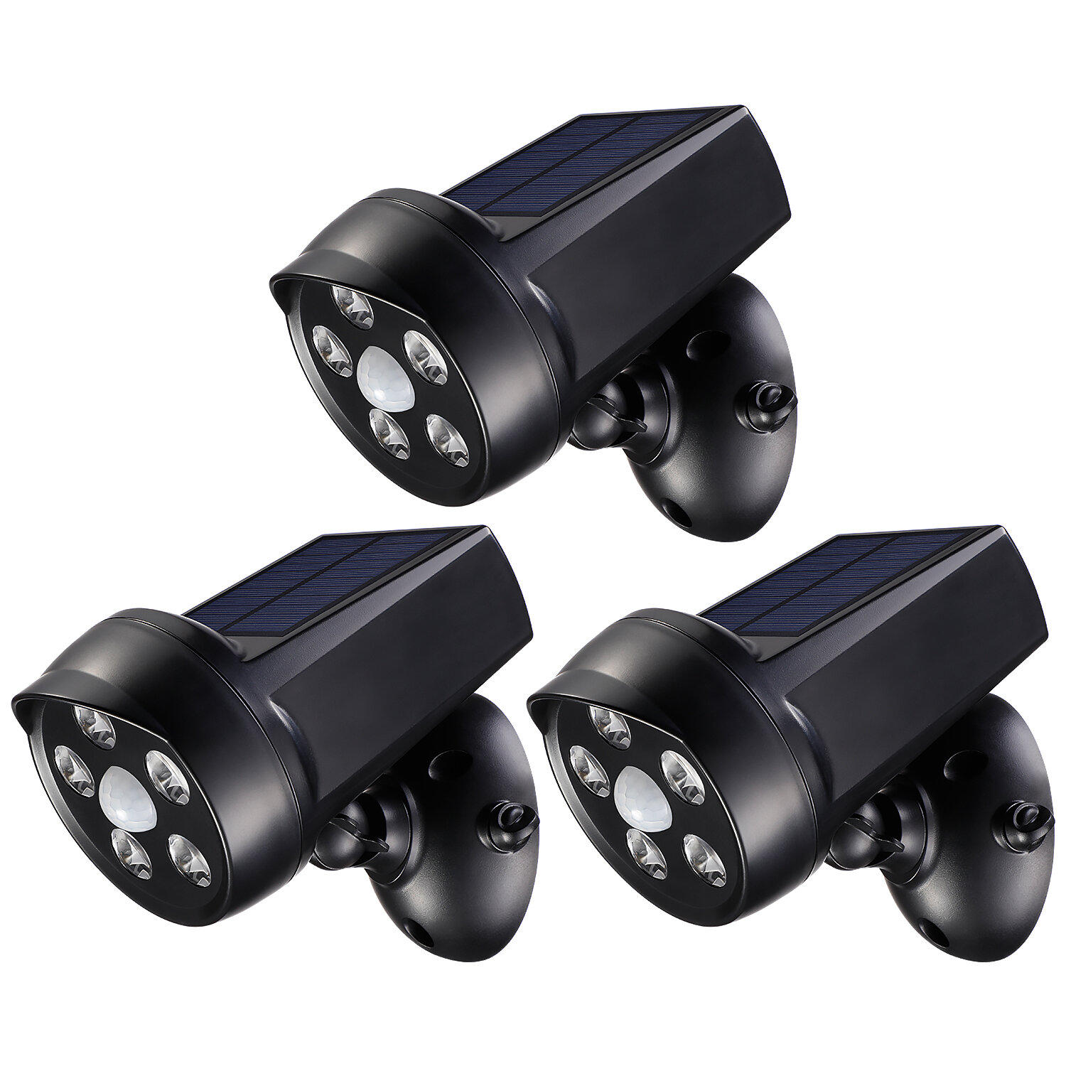 Dummy CCTV Home Security Camera with LED Solar Powered & Weatherproof 