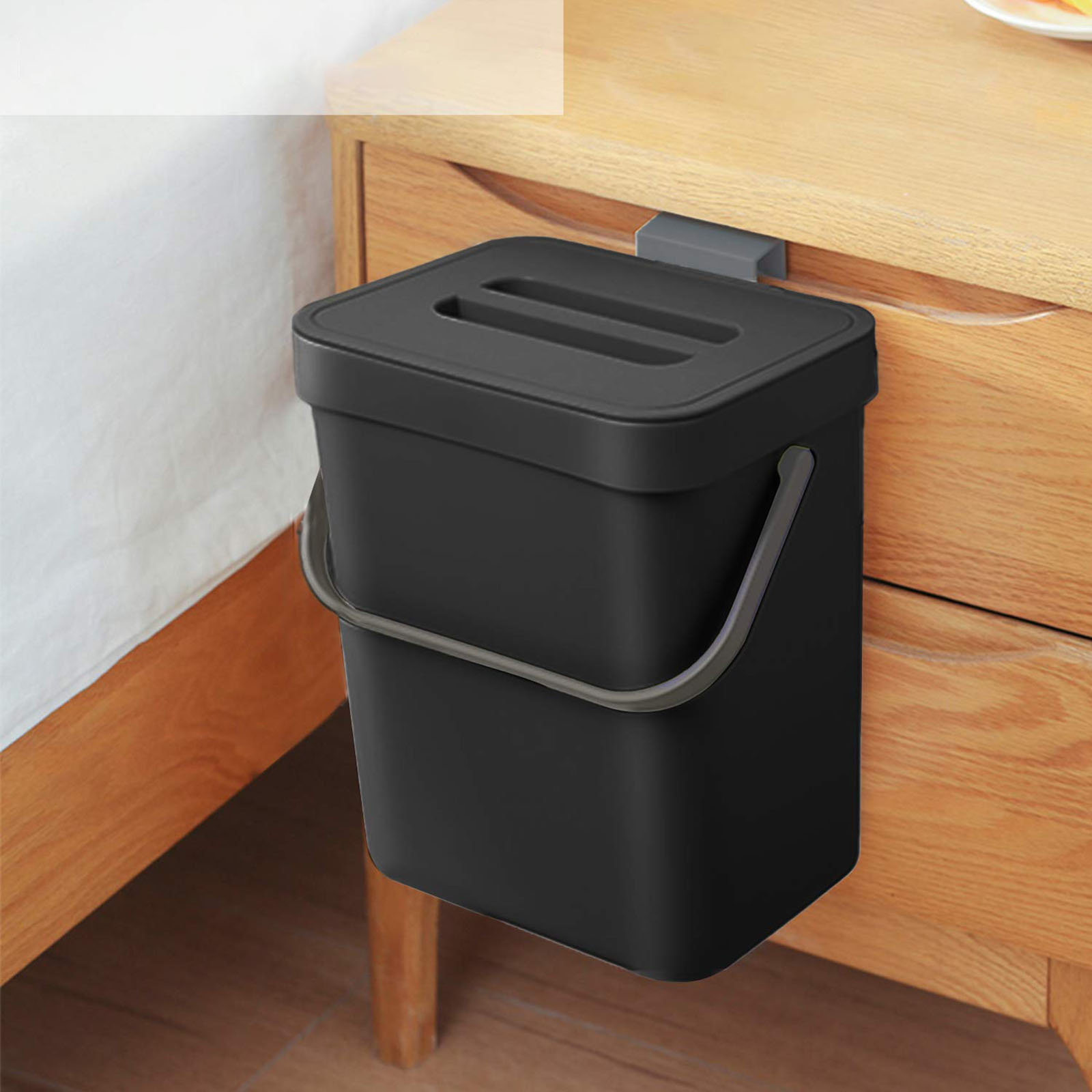 JEUPDAY 0.8 Gallon Trash Can Wayfair