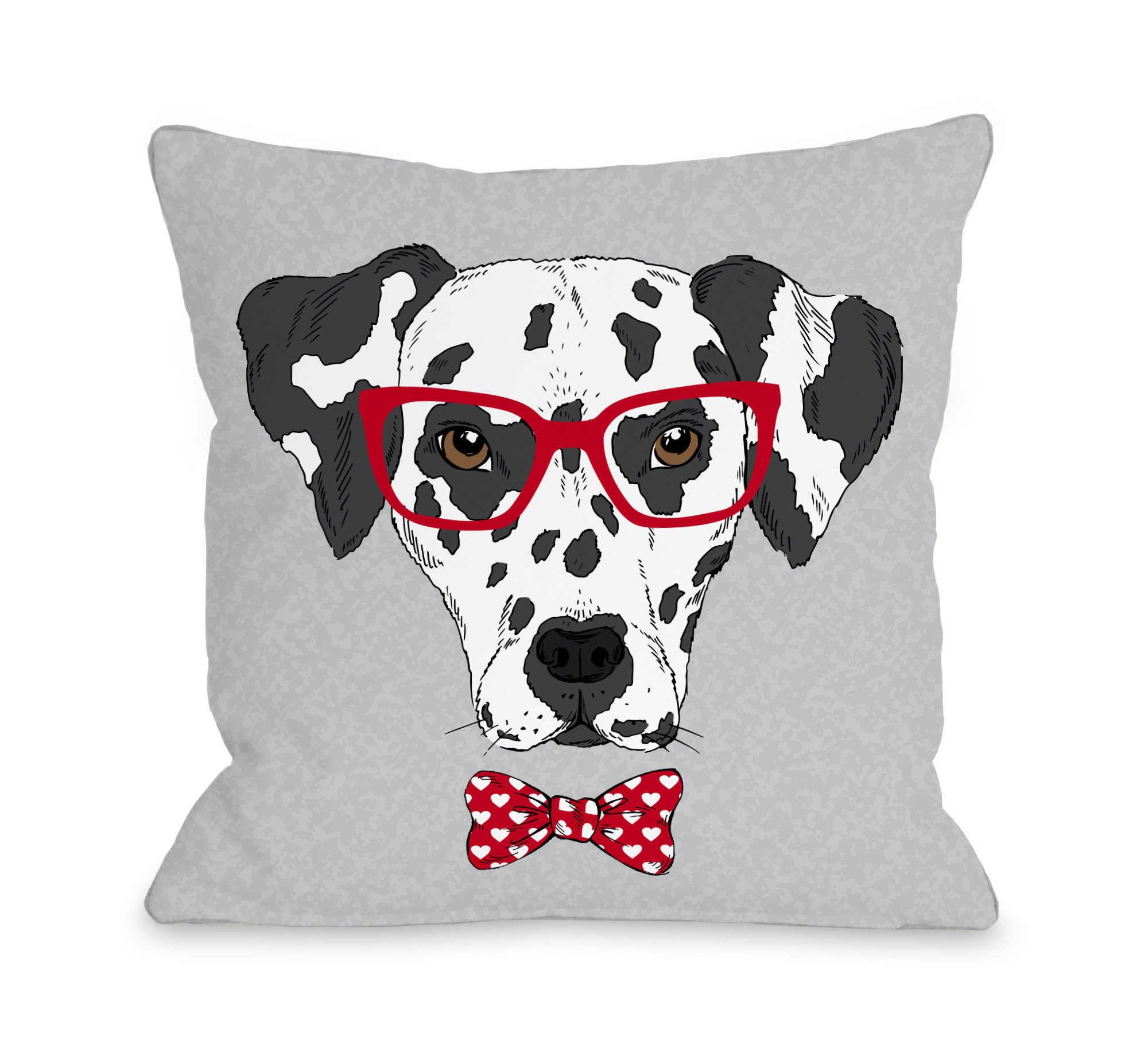 dalmatian throw pillow