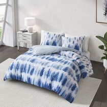 Wrinkle Full Size Fade Resistant and Machine Washable Spiral Tie Dye Bedding with Deep Pocket 4 Piece Set BlessLiving Tie Dye Sheet Set