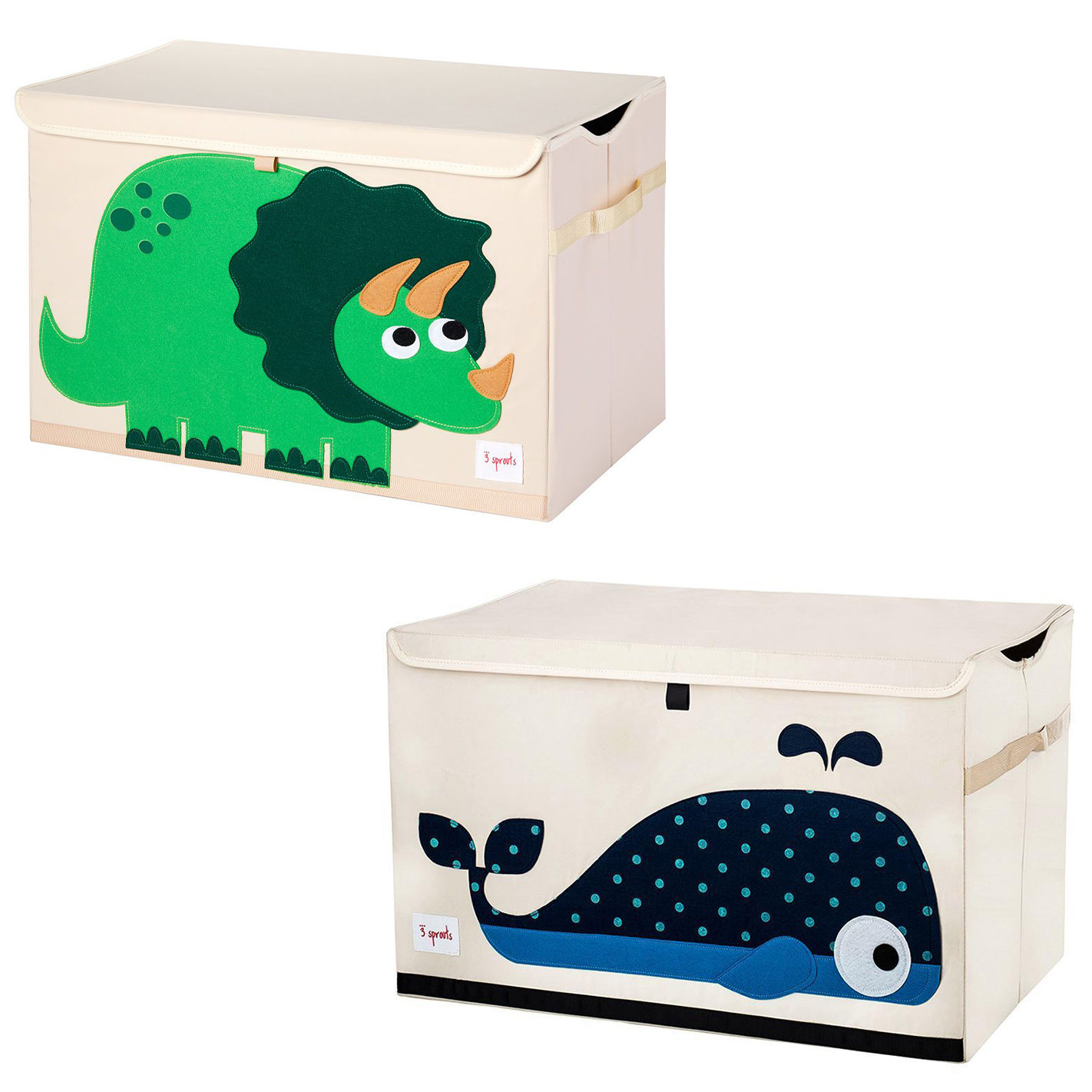 3 Sprouts Fabric Toy Box & Reviews Wayfair