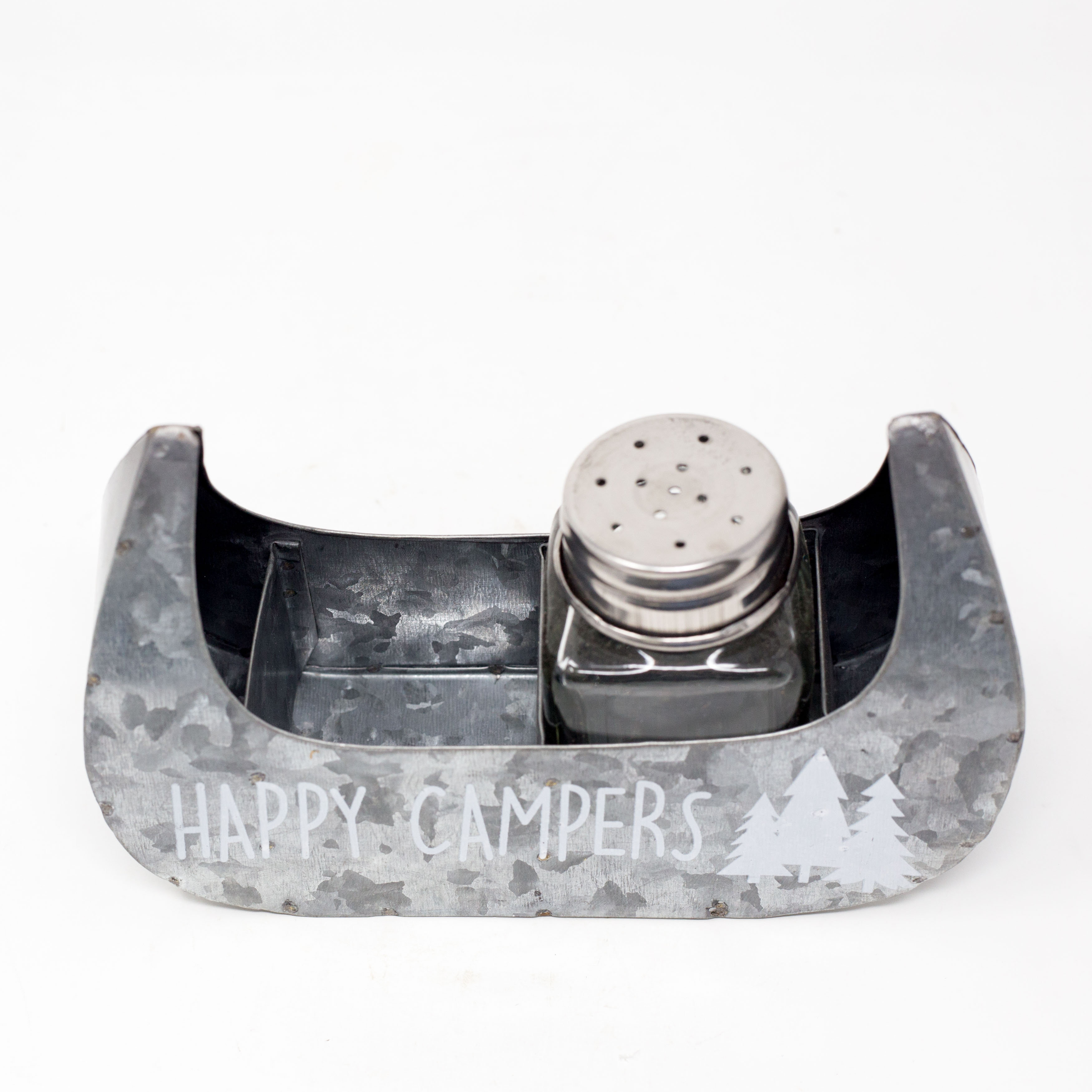 Boston Warehouse Trading Corp Happy Campers Canoe Salt and Pepper