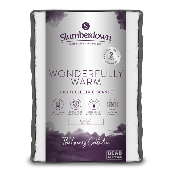 Electric Throw Slumberdown | Wayfair.co.uk