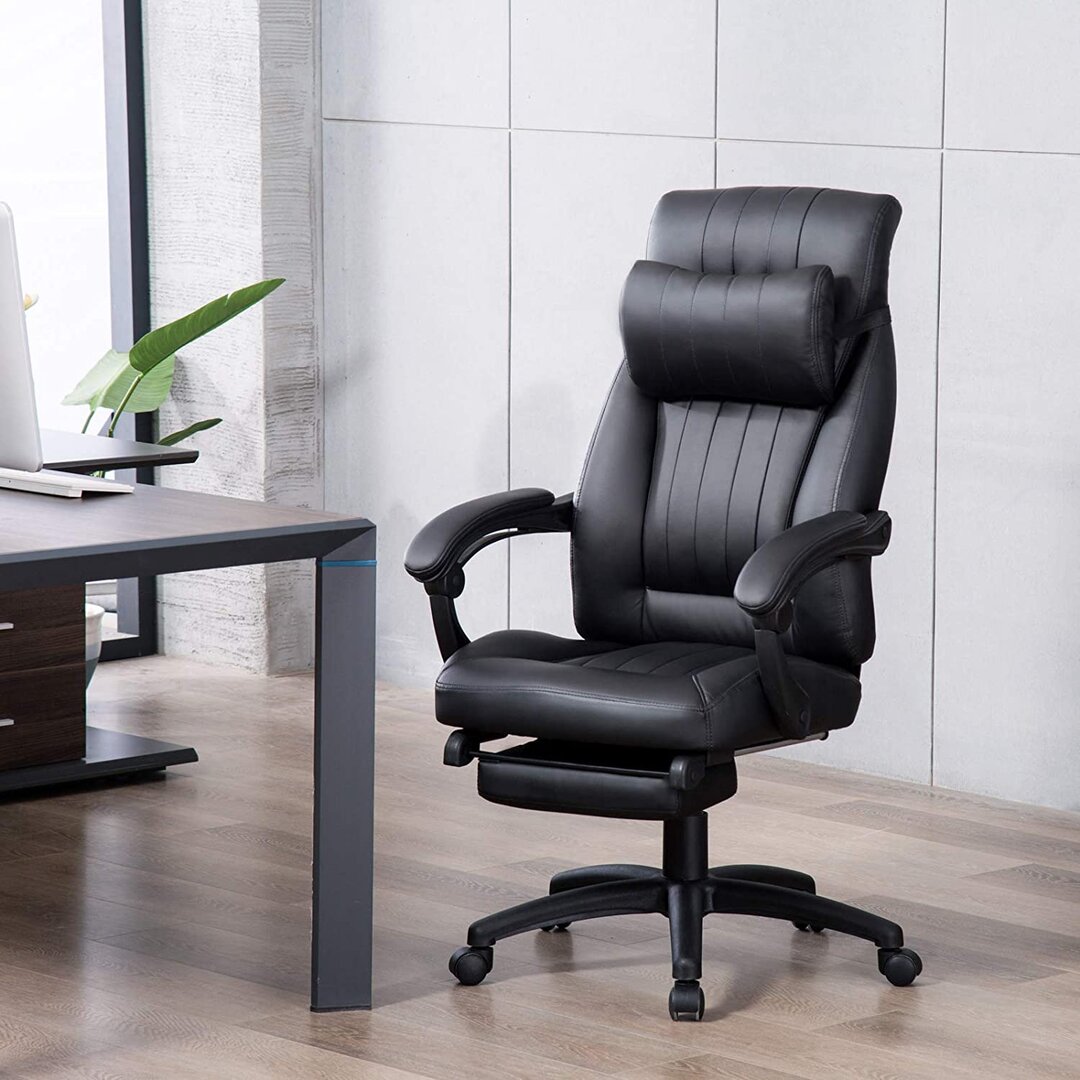High Back Office Desk Chair black,brown