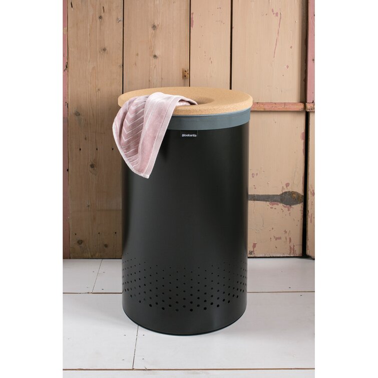 Details about   Brabantia Design Laundry Collector Stainless Steel Matte Hamper 35 or 60 L Stainless Steel show original title 