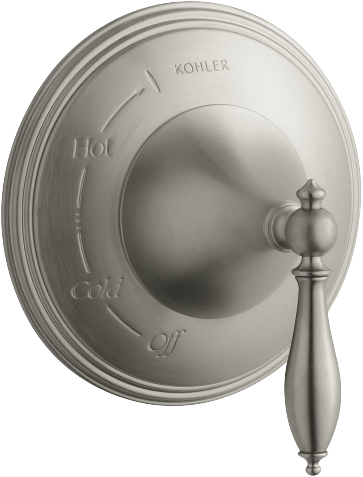 Kohler Finial® Traditional RiteTemp Valve Trim with Lever Handle Wayfair