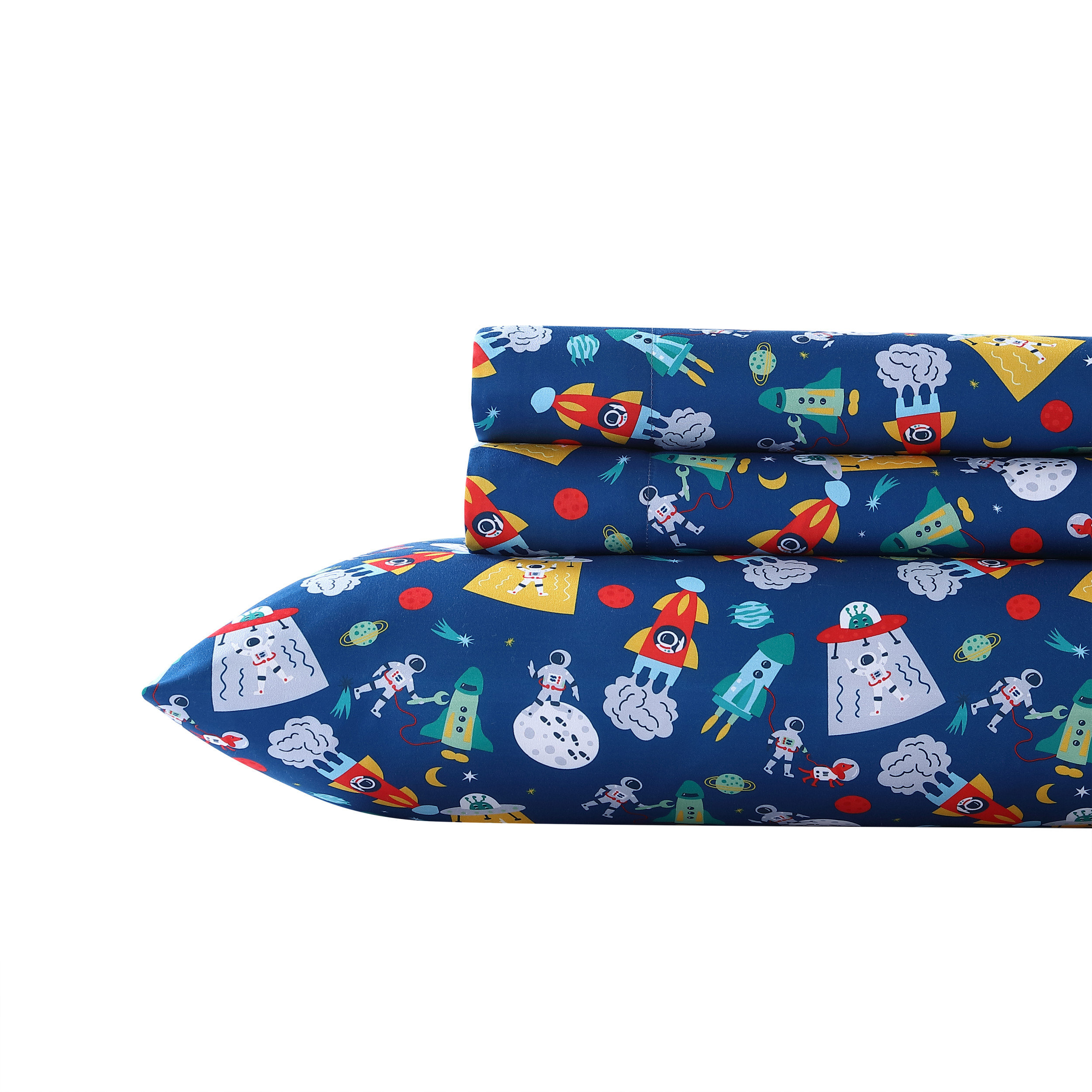 Poppy & Fritz Kids Space Kids Sheet Set Wayfair