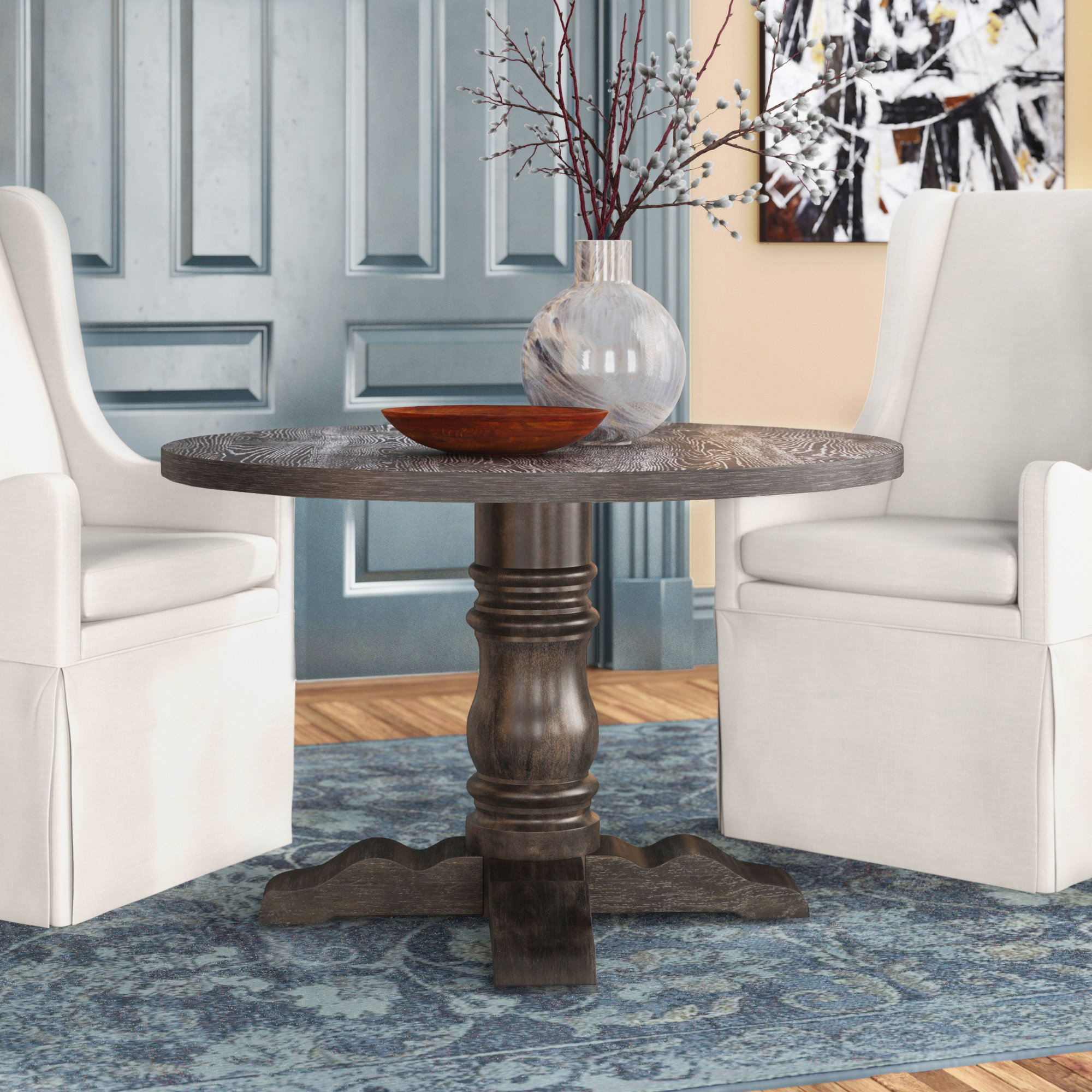 Darby Home Co Zara 47.2'' Pedestal Dining Table Wayfair