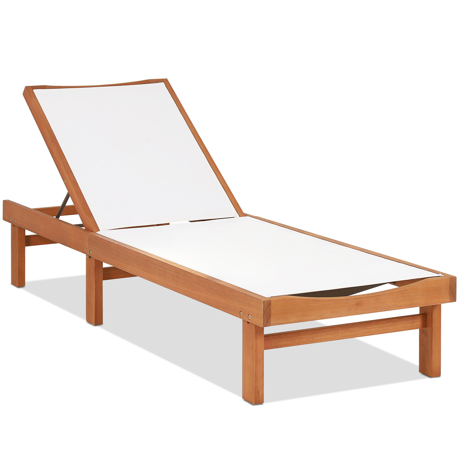 Latitude Run® Outdoor Eucalyptus Chaise Lounge Wayfair