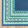 Lark Manor Deltana Teal/Blue/Green/White Indoor / Outdoor Area Rug ...