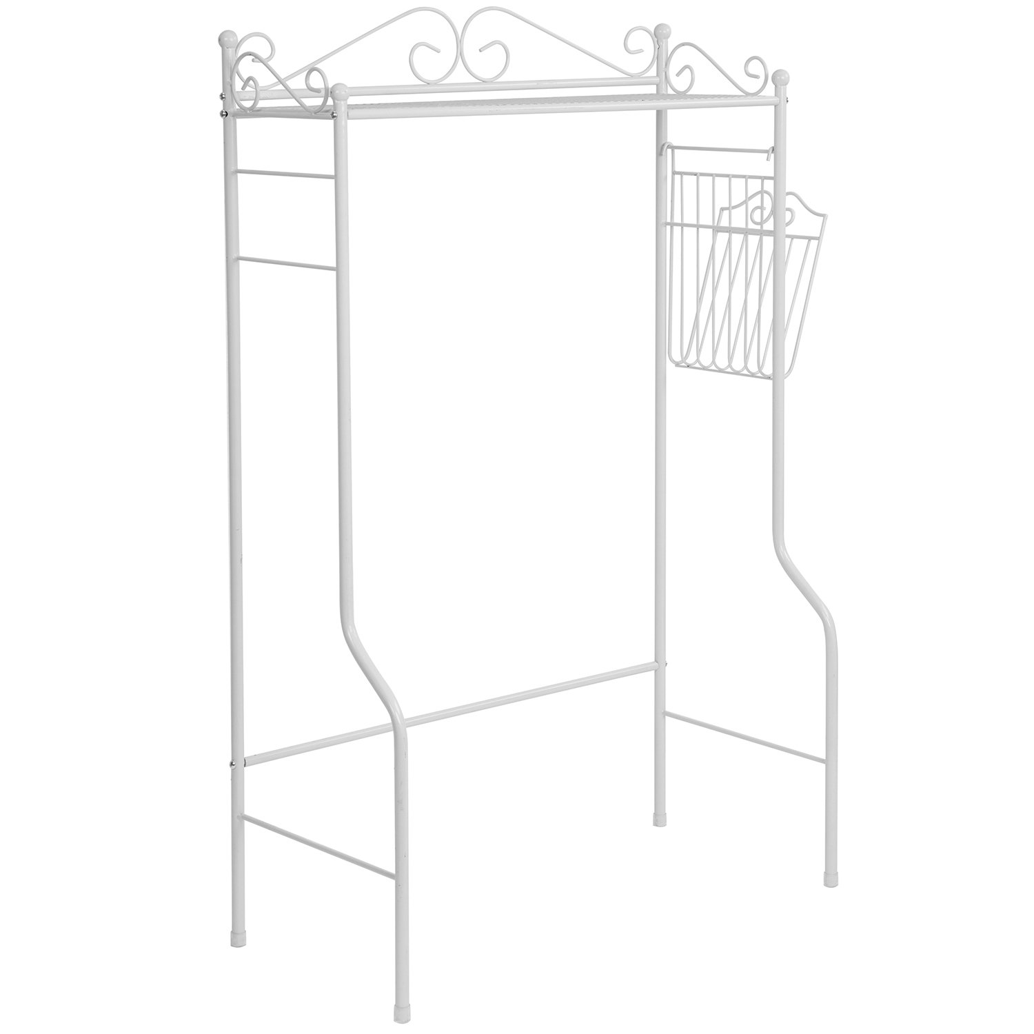 Rebrilliant Ortonville Metal Freestanding OverTheToilet Storage Wayfair