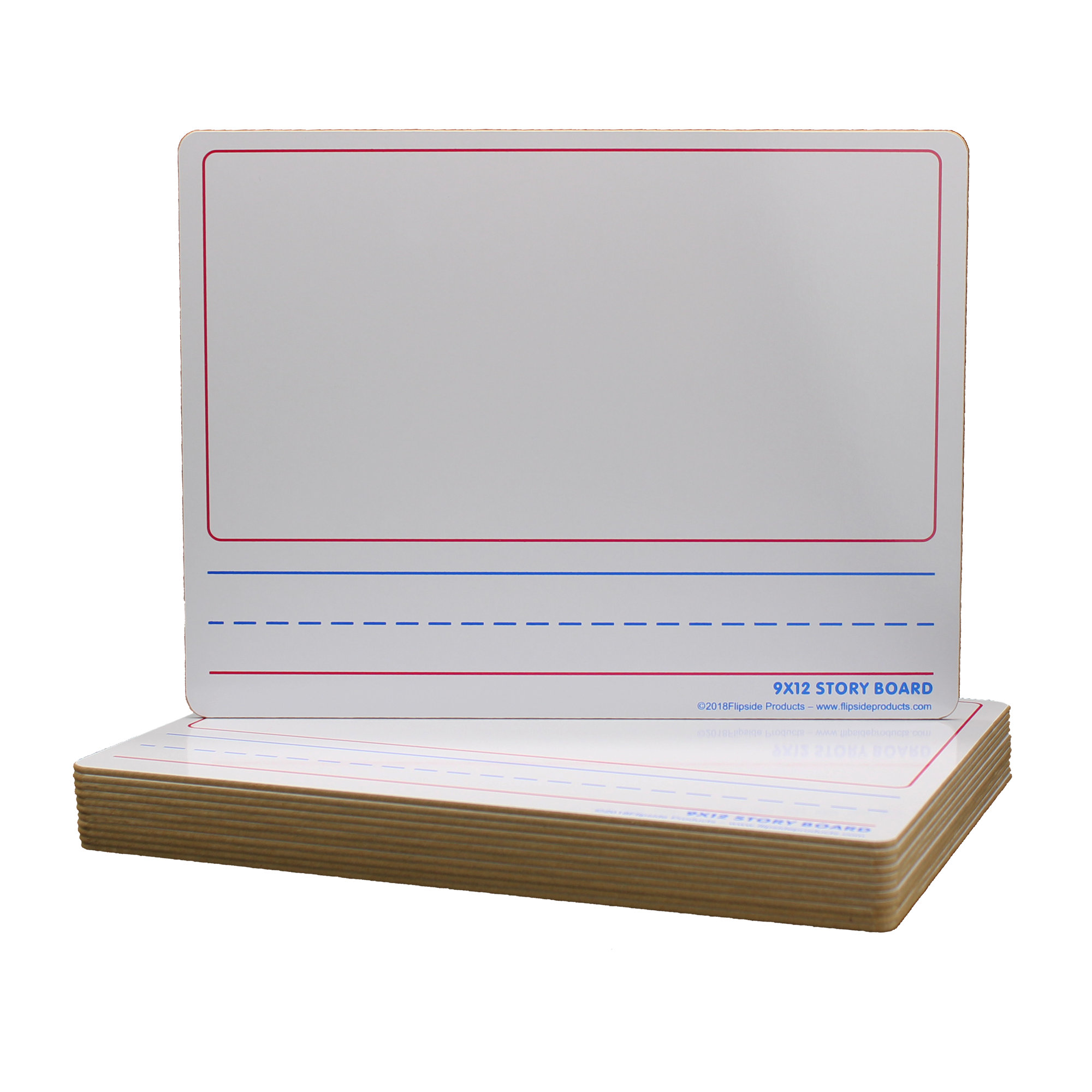 Flipside Products Reversible Lap Board Whiteboard, 9" x 12" Wayfair