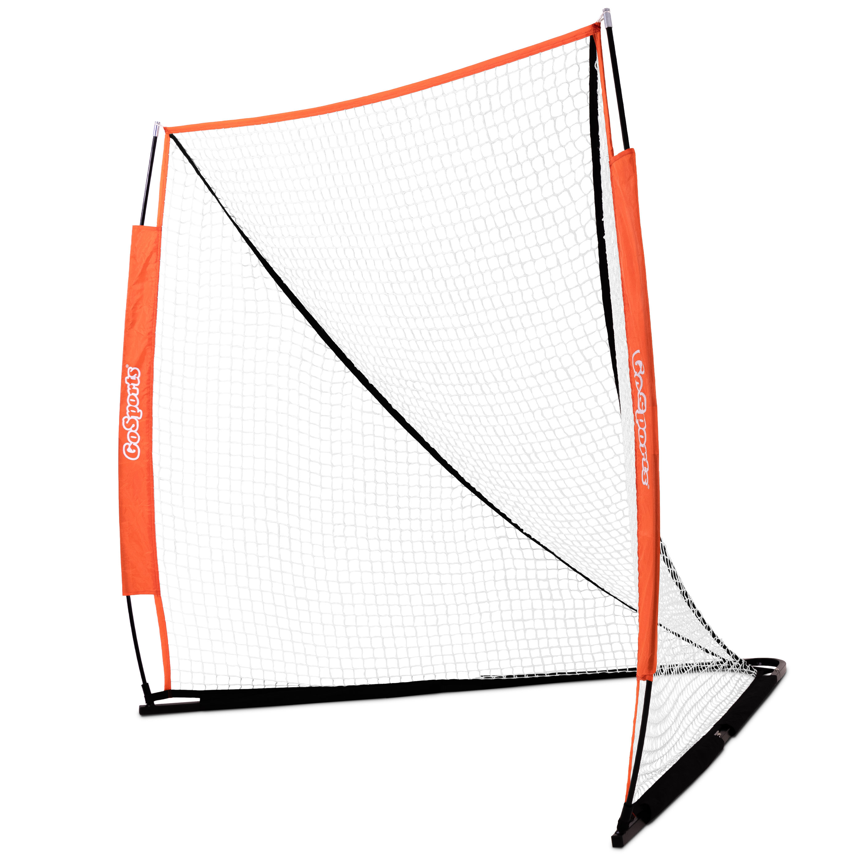Gosports Regulation Size 6'X6' Portable Lacrosse Net Bow Style Frame