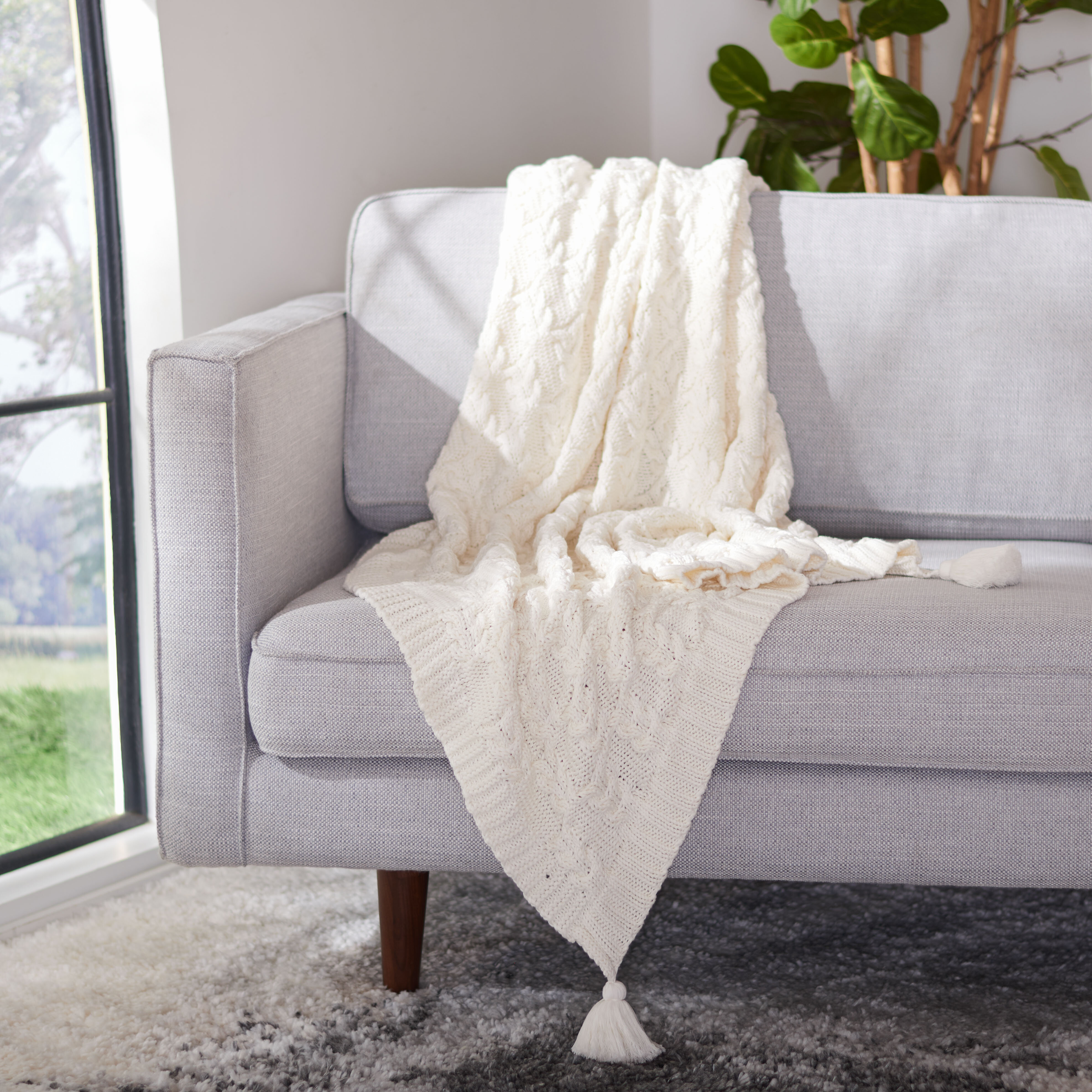 Dakota Fields Platte 100% Cotton Throw | Wayfair