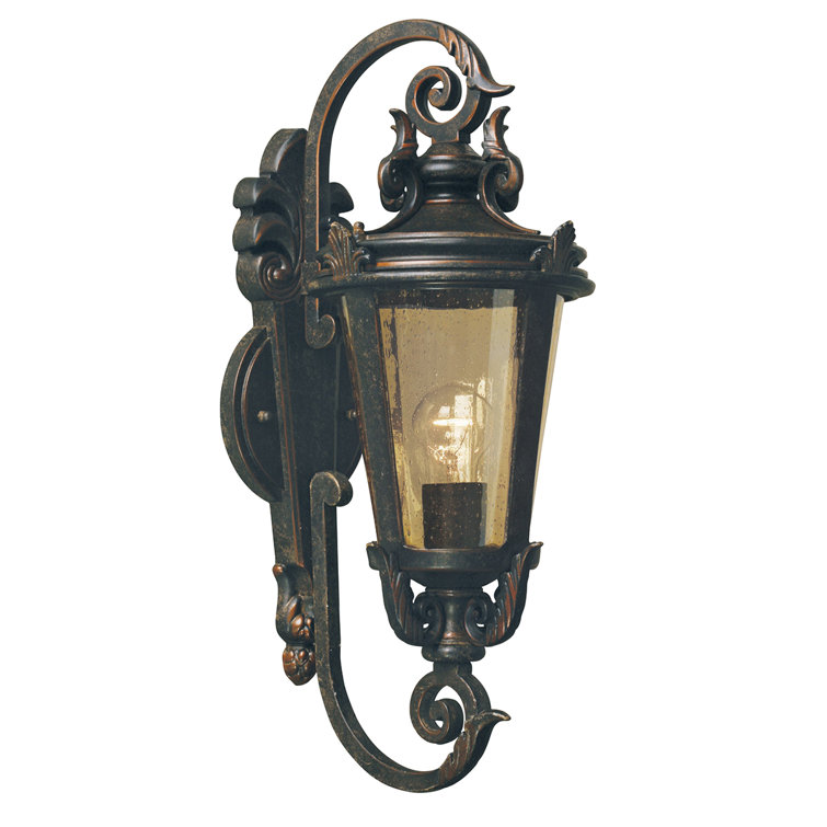 old wall lantern