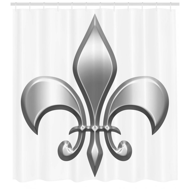 fleur de lis shower hooks