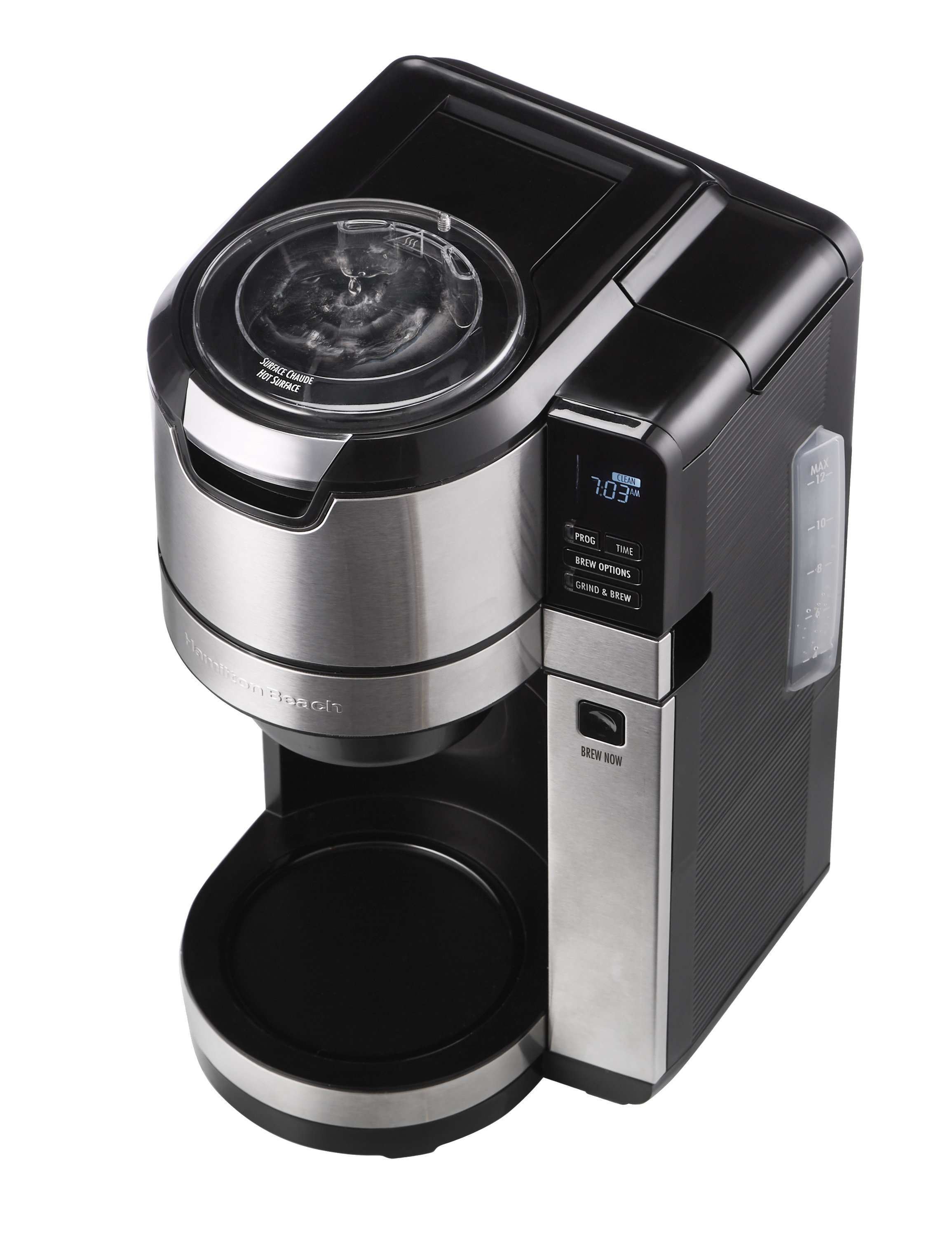 Hamilton Beach 12-Cup Grind and Brew 