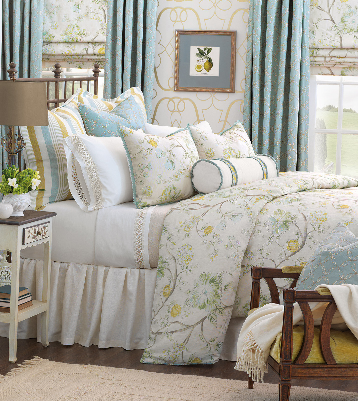 Eastern Accents Magnolia Reversible Comforter & Reviews Wayfair