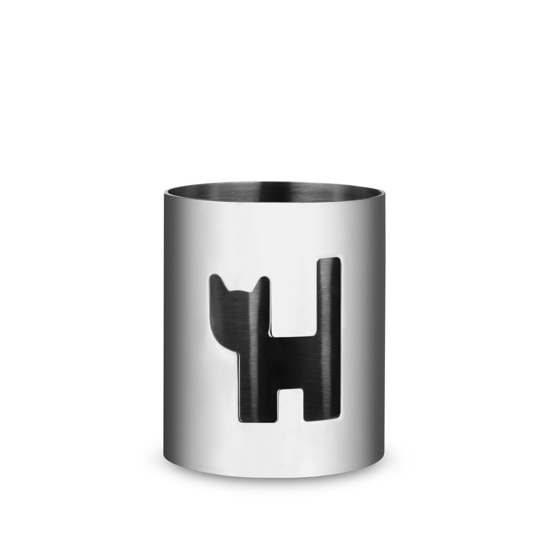 Alessi Girotondo Serviettenring, Katze