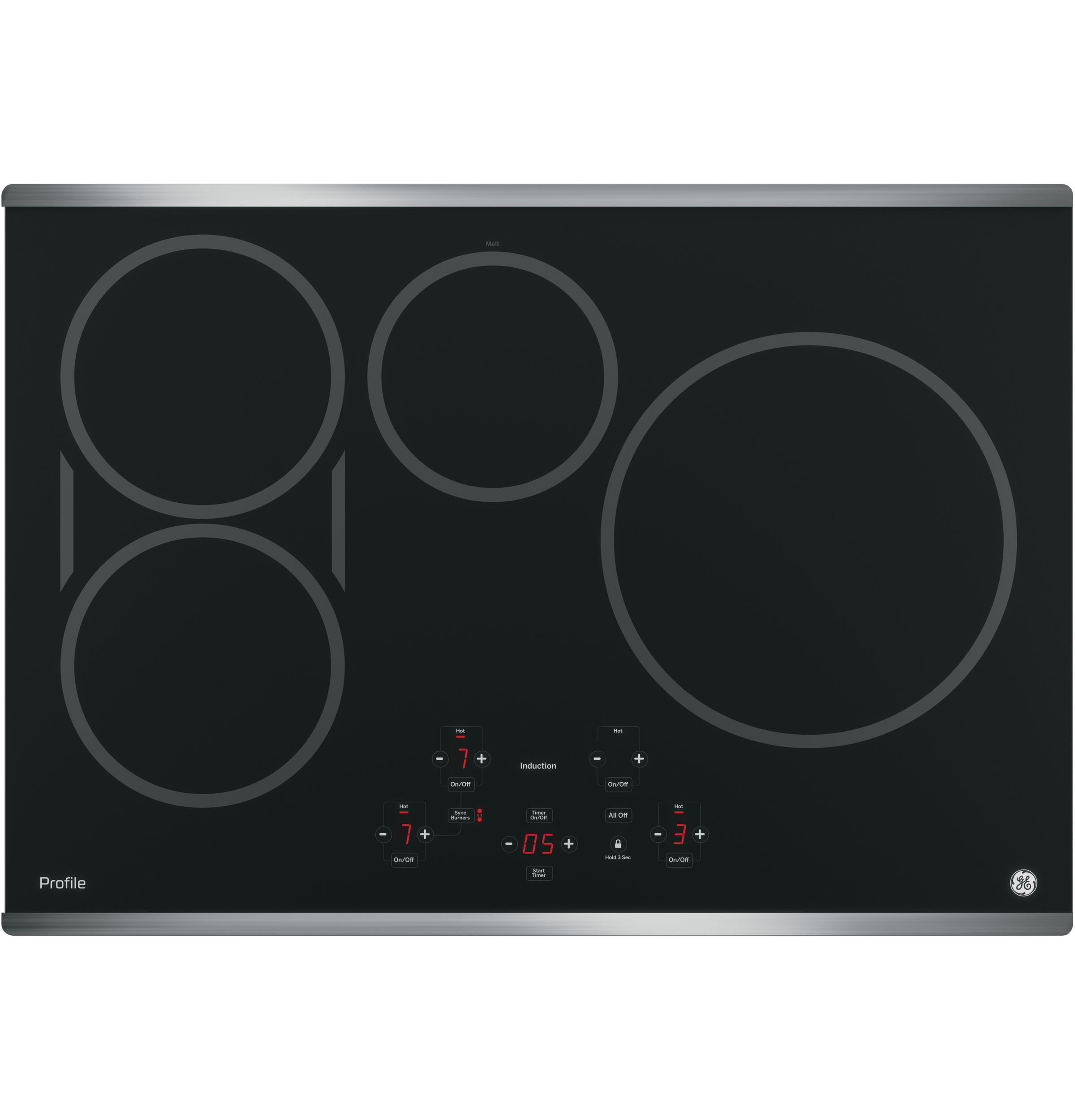 ge profile downdraft electric cooktop parts